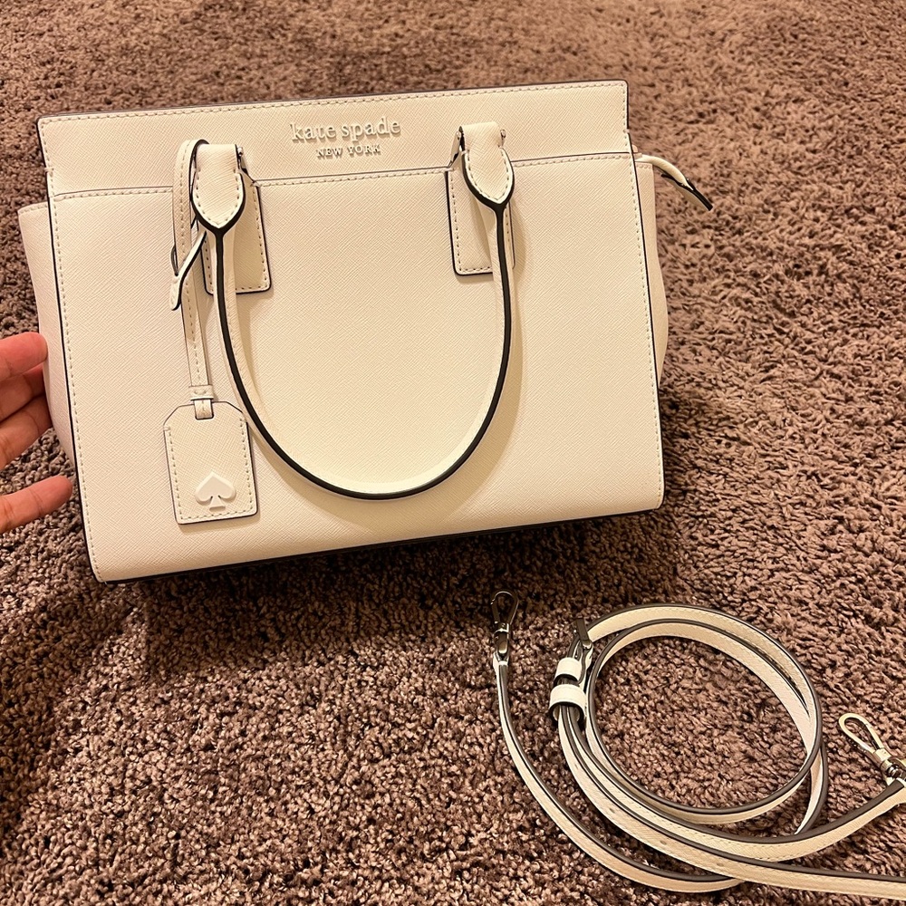 Kate Spade White satchel